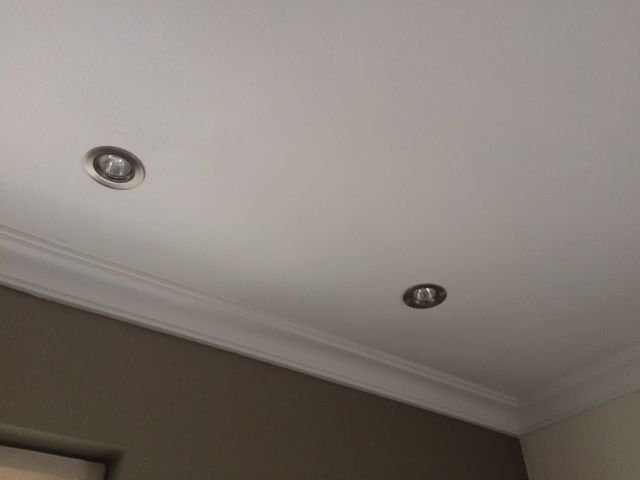 Spotjes in plafond