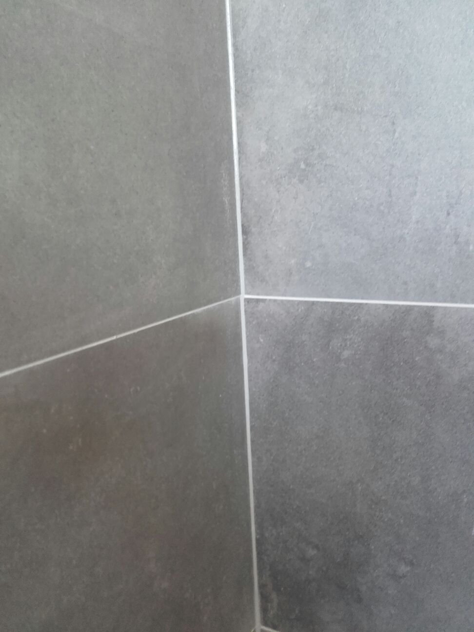 Badkamer tegelwand